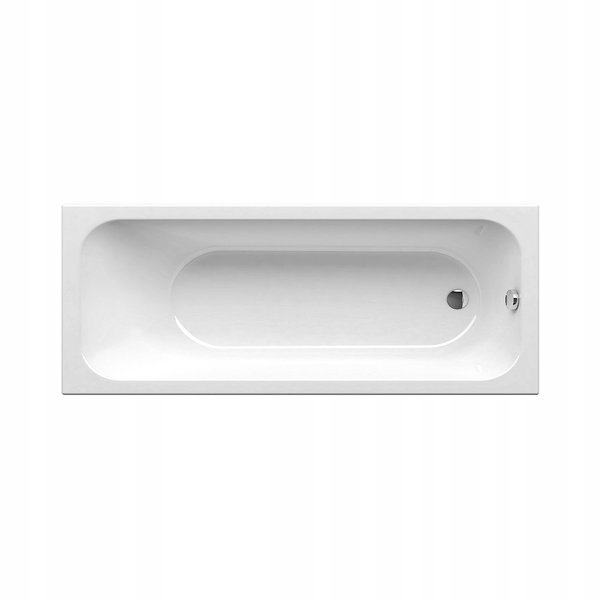 Ravak Chrome obdélníková vana, bílá, boční odtok, 170 x 75 cm C741000000
