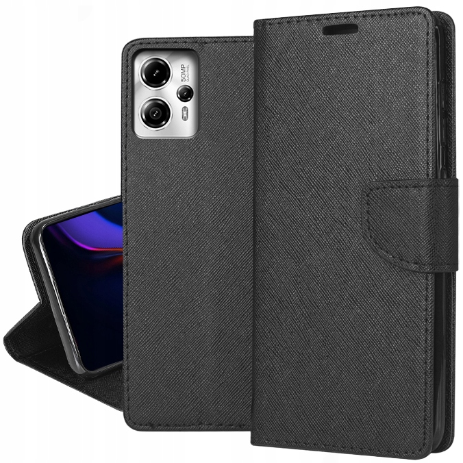 Per Motorola Moto G13 & G23 Custodia Pelle Portafoglio Flip Telefono Cover - Foto 7