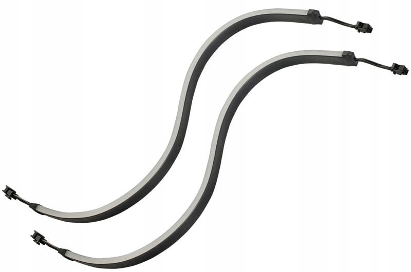 Phanteks Neon Digital Argb czarna 40cm 2szt.