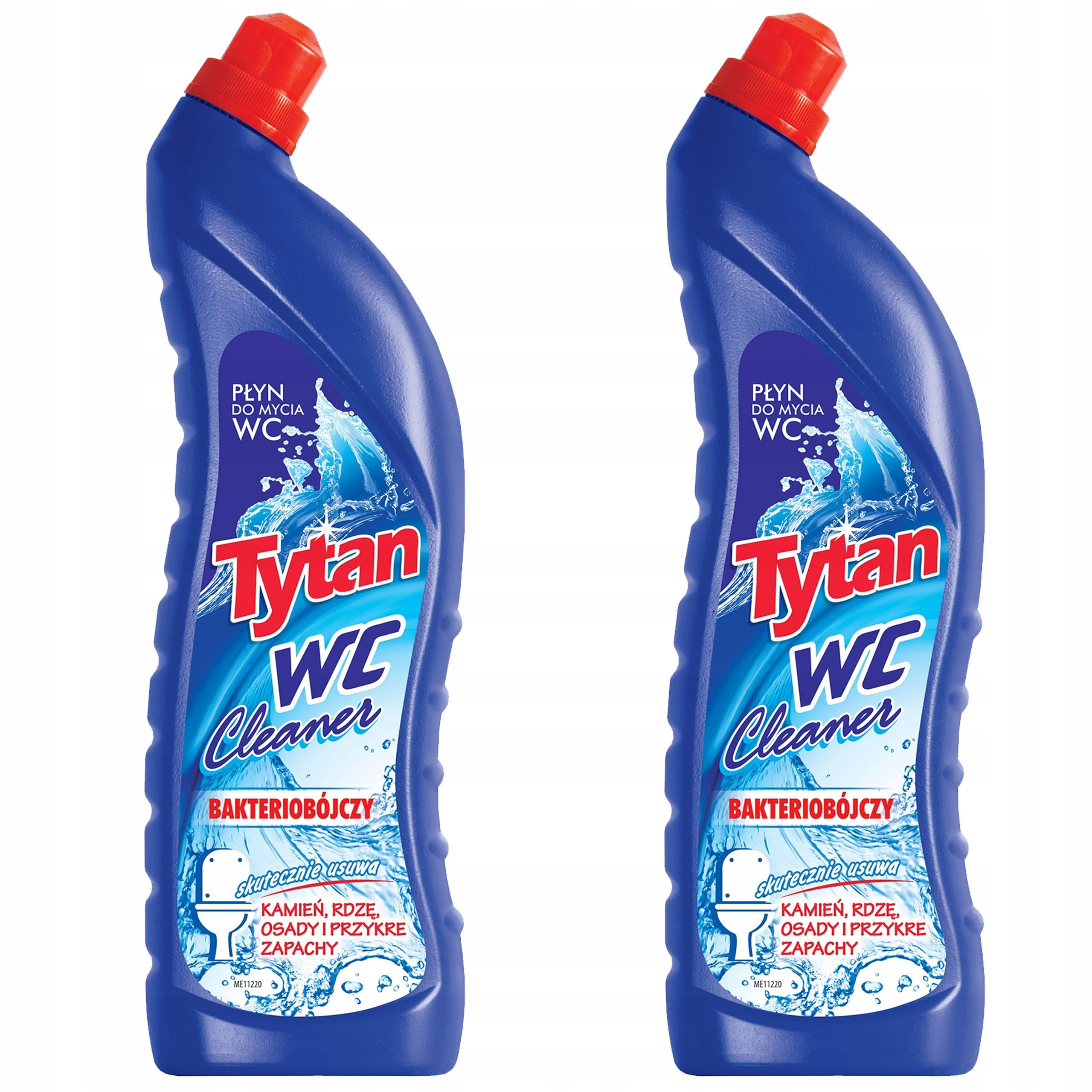 Tytan Prostředek Na Mytí Wc Baktericidní Modrý 2x1200 Ml