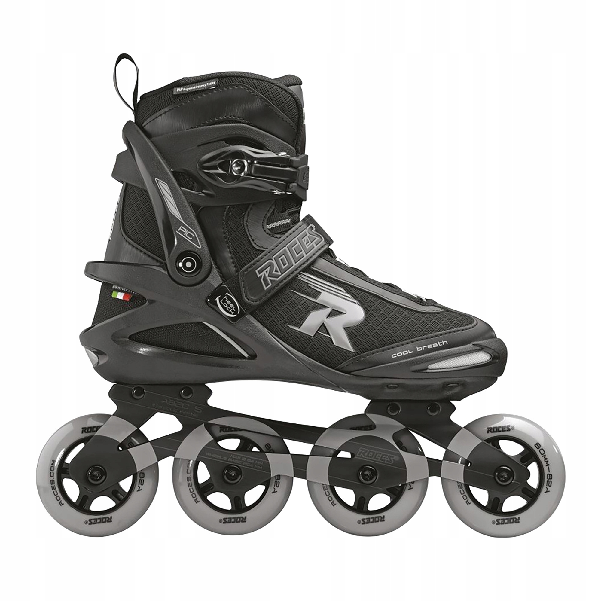 Łyżworolki Roces Pic Skates Men czarno-szare 01