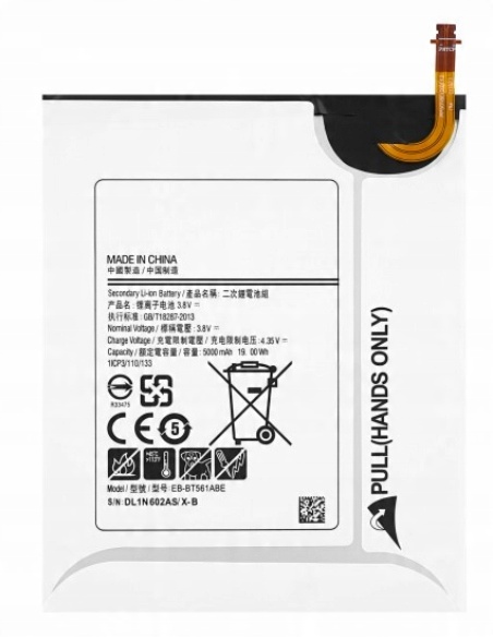 

Bateria do Samsung Galaxy Tab E 9.6 EB-BT561ABE