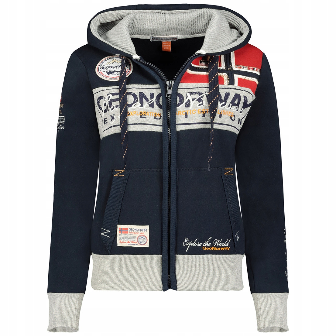 Geographical Norway mikina dámská Flyer Lady XXL tmavě modrá