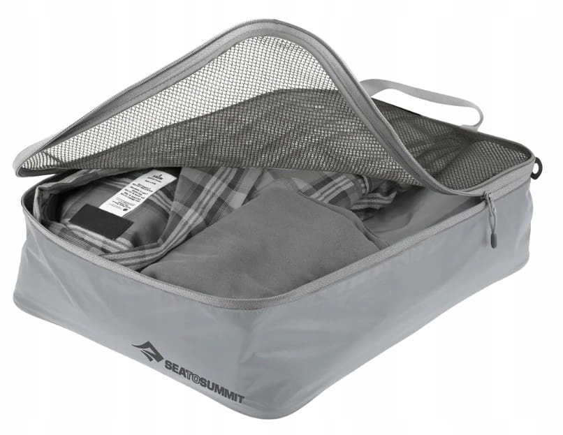 Pokrowiec na ubrania Sea To Summit Garment Mesh Bag M high rice grey