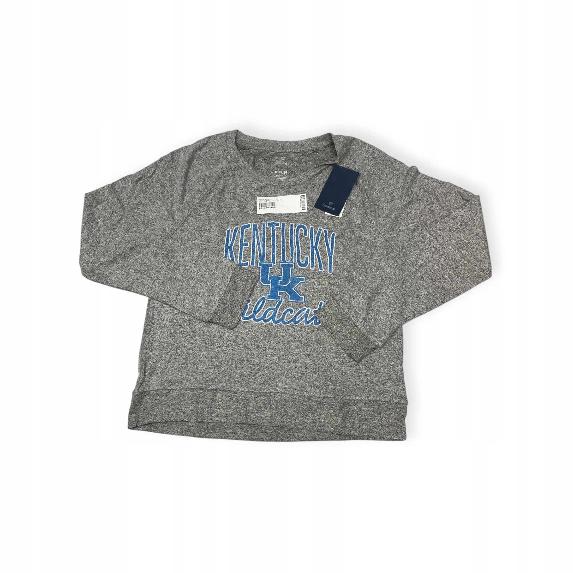 Dámská mikina bez kapuce Mikina Kentucky Wildcats Fanatics Ncaa XL