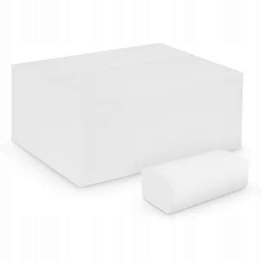 Levně Ručník Z-z V-fold bílý 210x250mm 2w celulóza 300