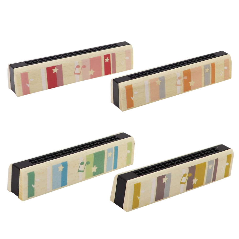 HARMONIJKA USTNA DREWNIANA 9137