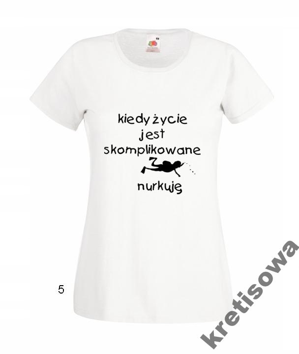 

Kolorowe Koszulki Wzory Nurek Nurkowanie Dive