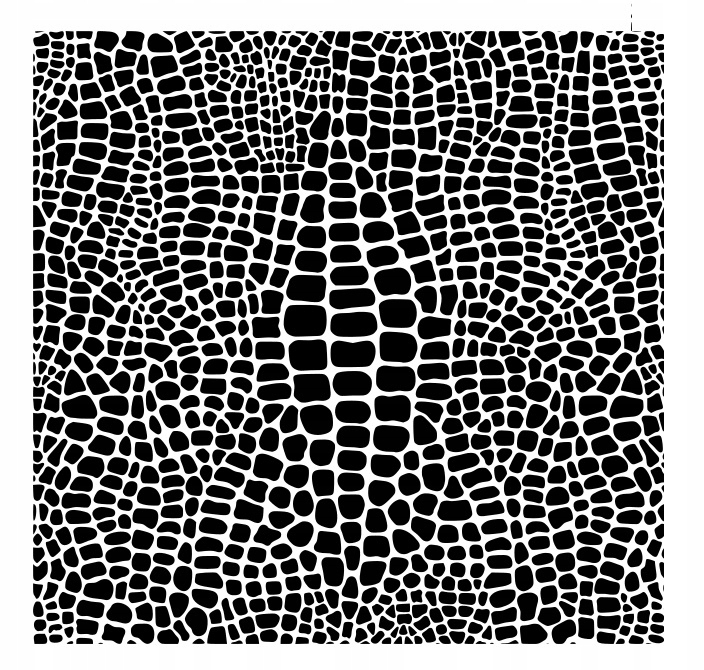 Malířská šablona na omítky 62 cm Architektonický beton Omítka