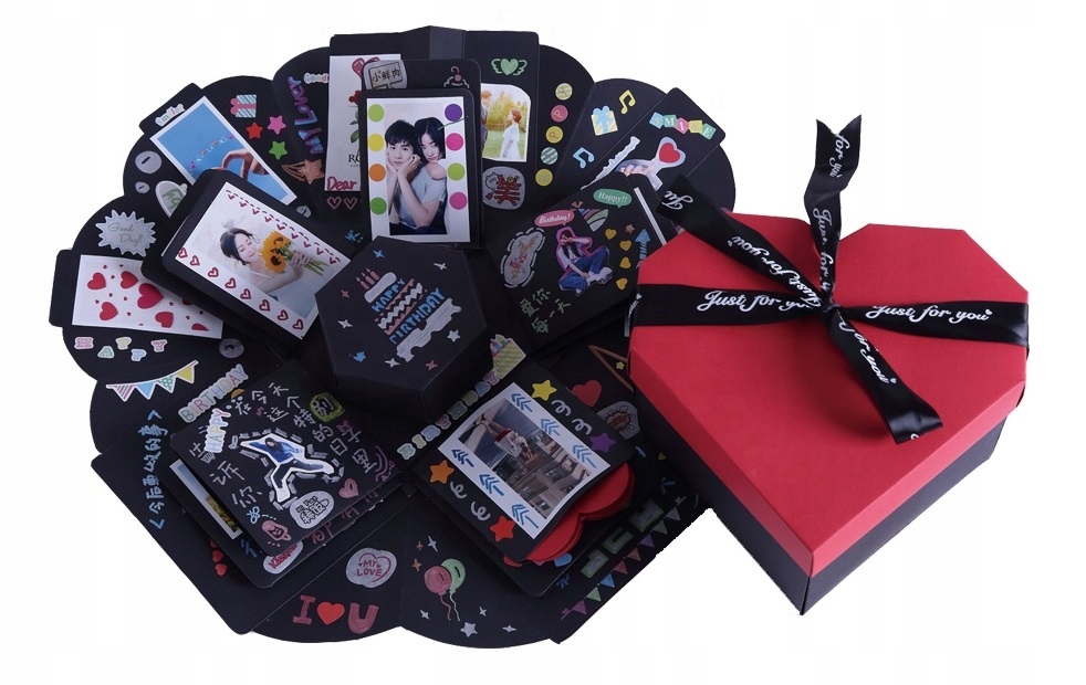 Krabička Překvapení Ve Tvaru Srdce