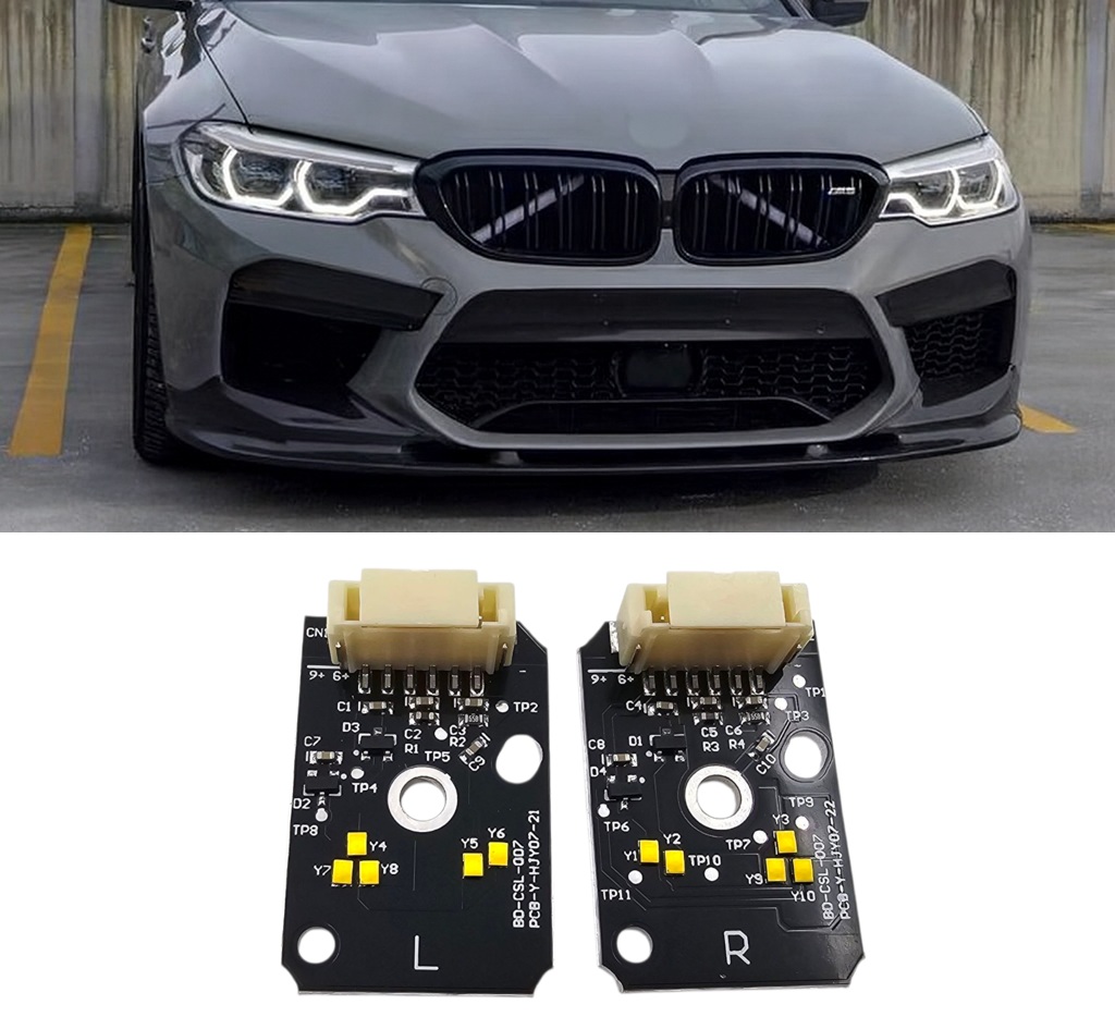 Moduly Csl Bílé Drl Bmw 5 Series G30 G38 2018-2020 Efekt White Plug&play