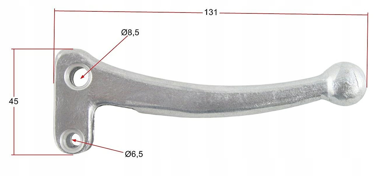 Dźwignia hamulca ROMET Komar MOTORYNKA klamka Prawa EAN (GTIN) 5905699622807