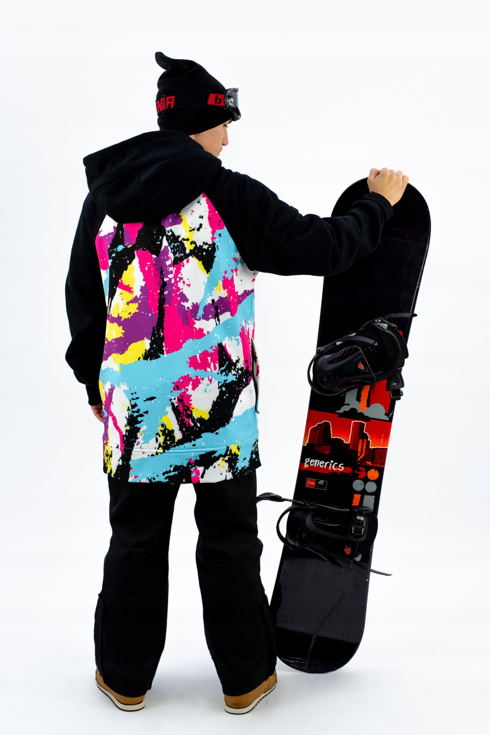 Męska Bluza Snowboardowa Psychodelic Graffiti M Marka Inna marka