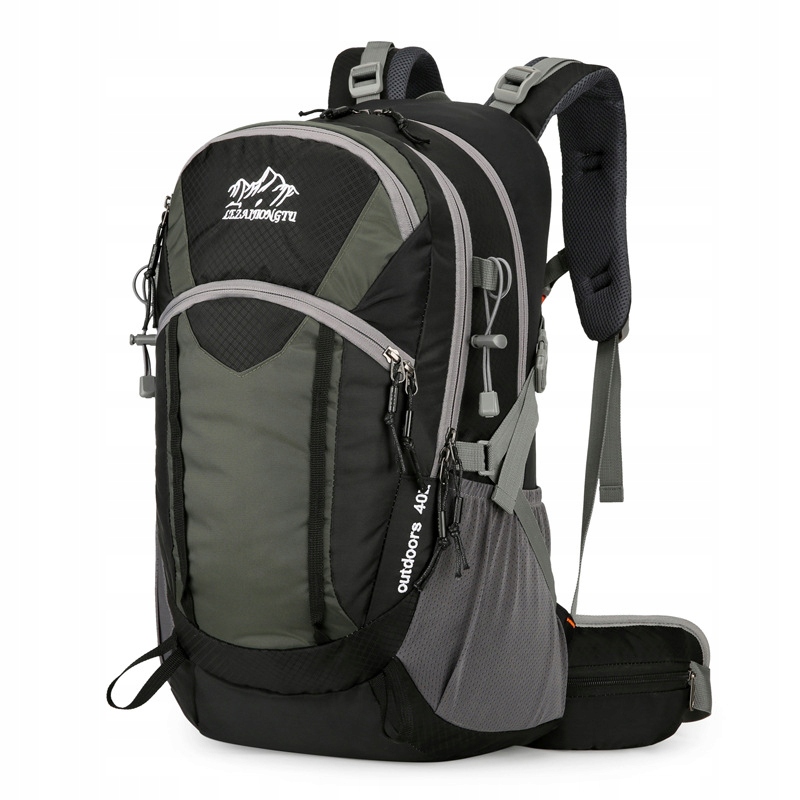 Plecak turystyczny trekkingowy w góry solidny ze stelażem i pokrowcem