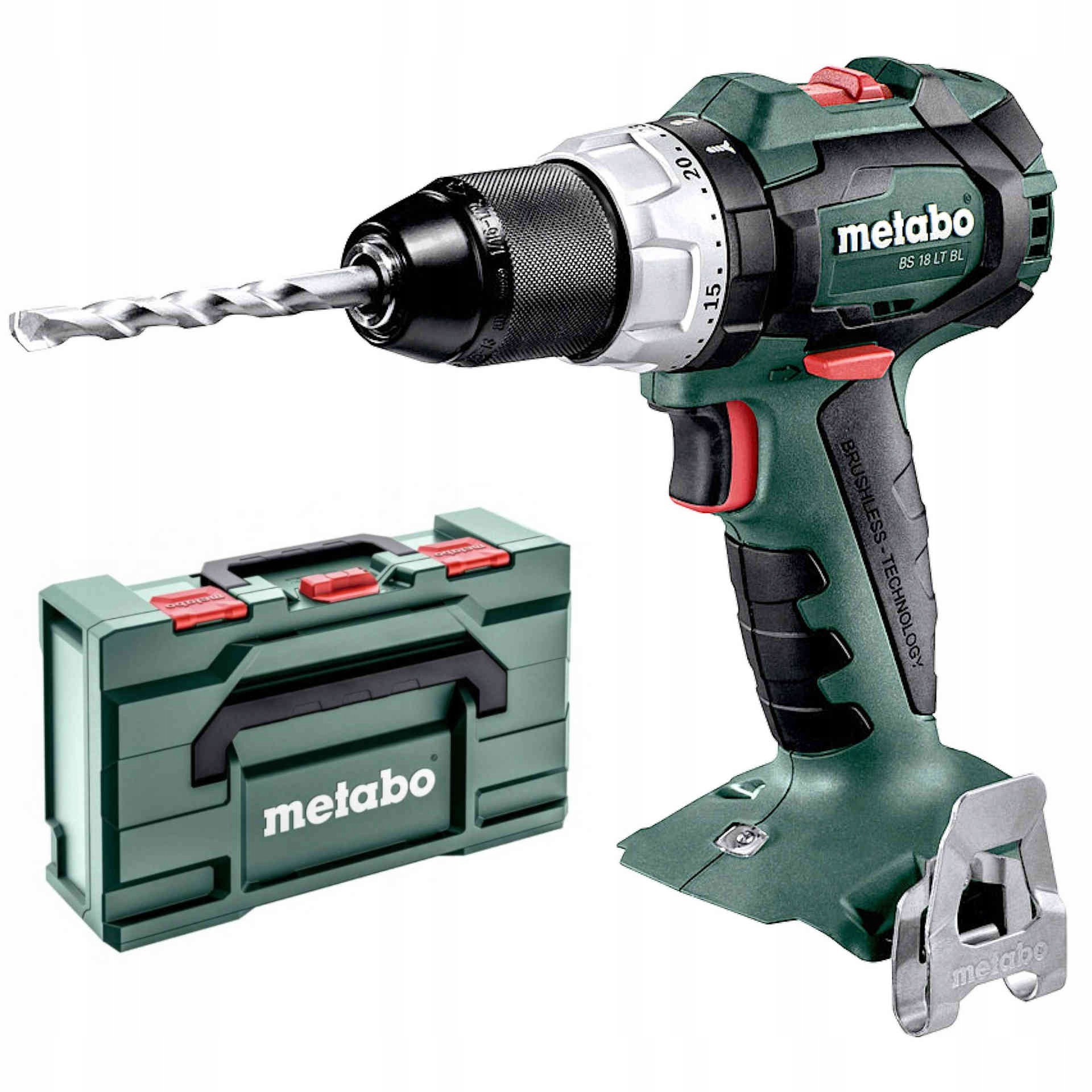 Wiertarko wkrętarka Metabo Bs 18 Lt Bl 18V 60Nm bezszczotkowa montaż