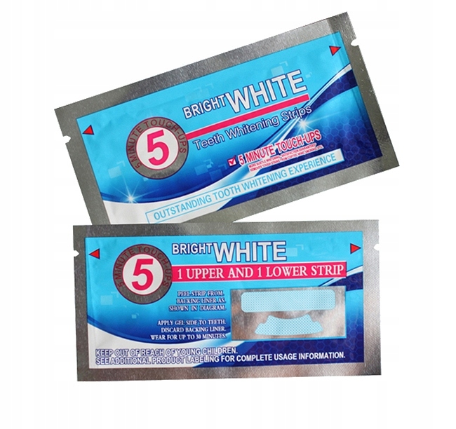 

Paski wybielające Bright White 28 szt. Białe zęby