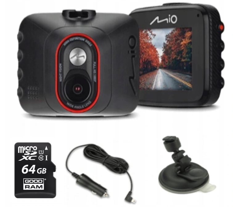 

Wideorejestrator Mio MiVue C312 kamera + 64GB