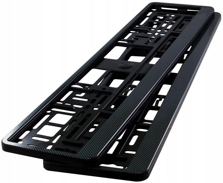 2x Ramka pod tablice rejestracyjną Carbon Zestaw Producent Utal