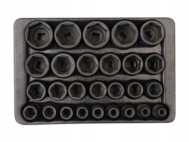 Король Тони ударные колпачки 1/2 8-36 мм набор 27шт.