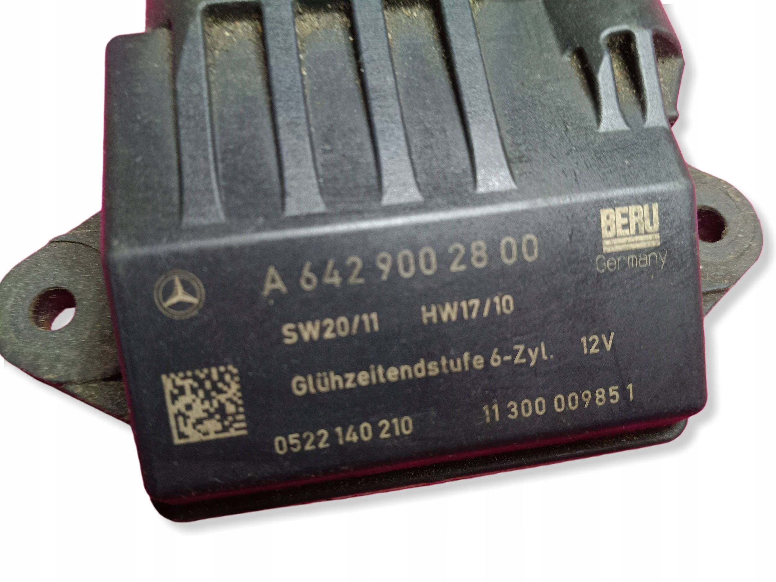relay plugs glow A6429002800 MERCEDES C-class W204 C320 3.0CDI