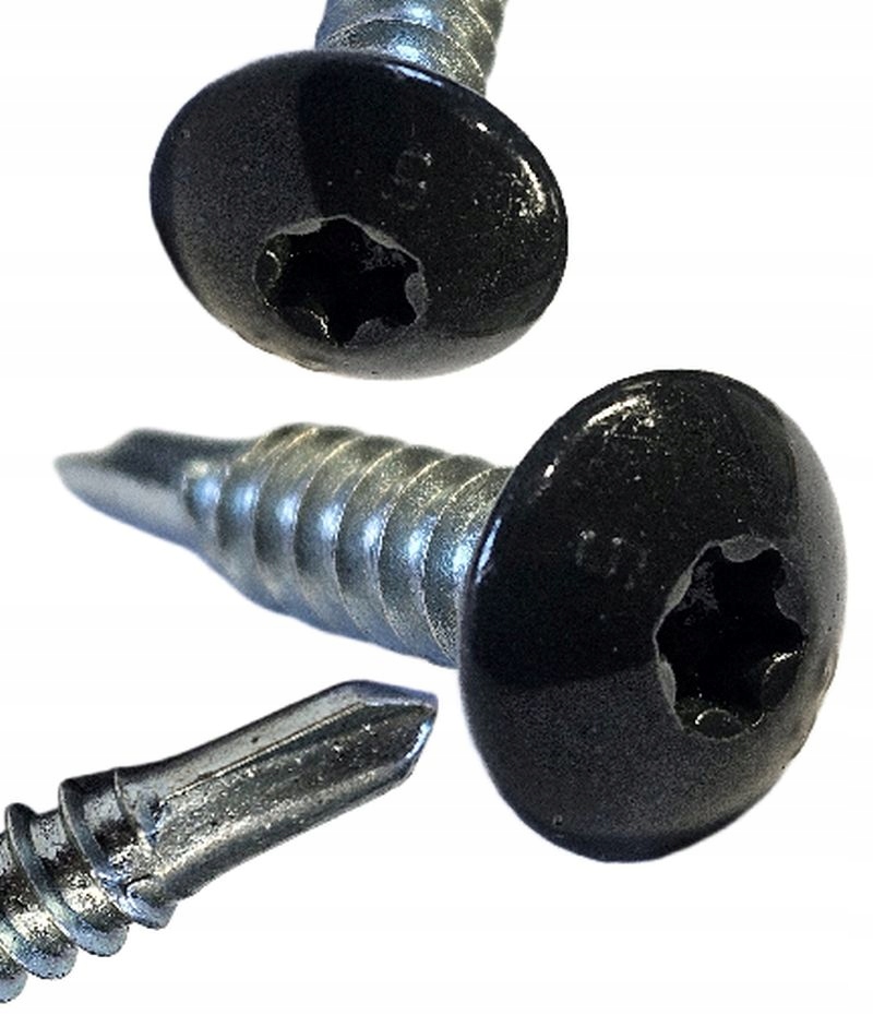 Wkręty samowiercące do metalu Torx 5,5x19 mm Ral 7016 500szt Etanco