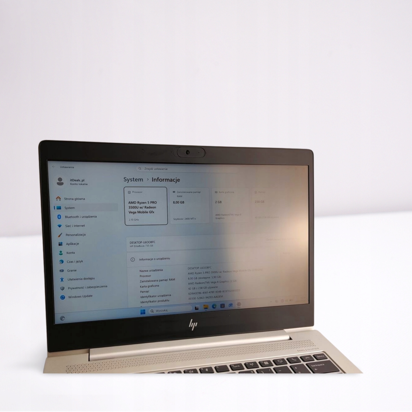 HP Elitebook 735 G6