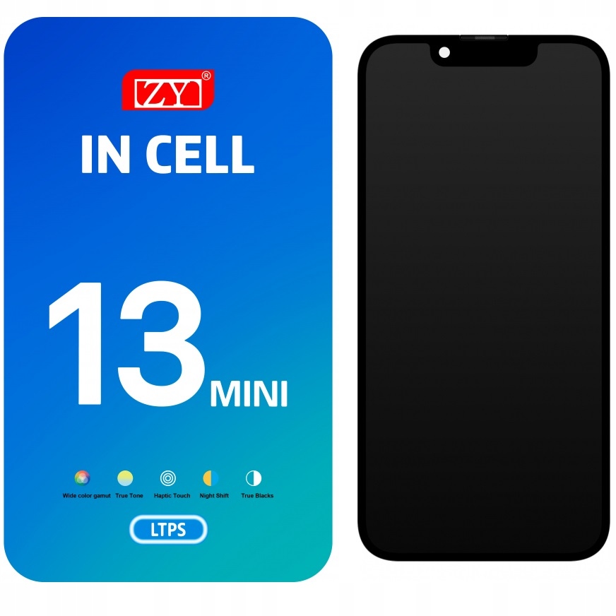 LCD Displej Pro Iphone 13 Mini Incell Zy Těsnění Displeje