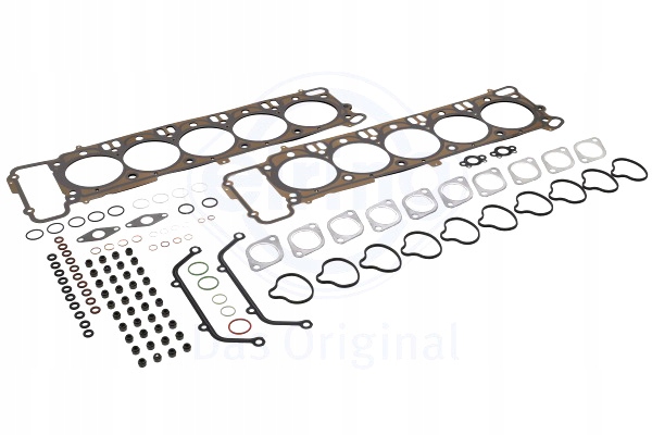 ELRING KOMPLETNY ZESTAW USZCZELEK SILNIKA GÓRA BMW 5 E60 5 E61 6 E63 Producent części Elring