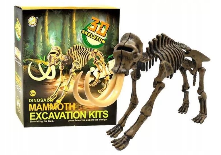 

Zestaw Wykopaliska Szkielet Mamut 3D Odkop Zbuduj