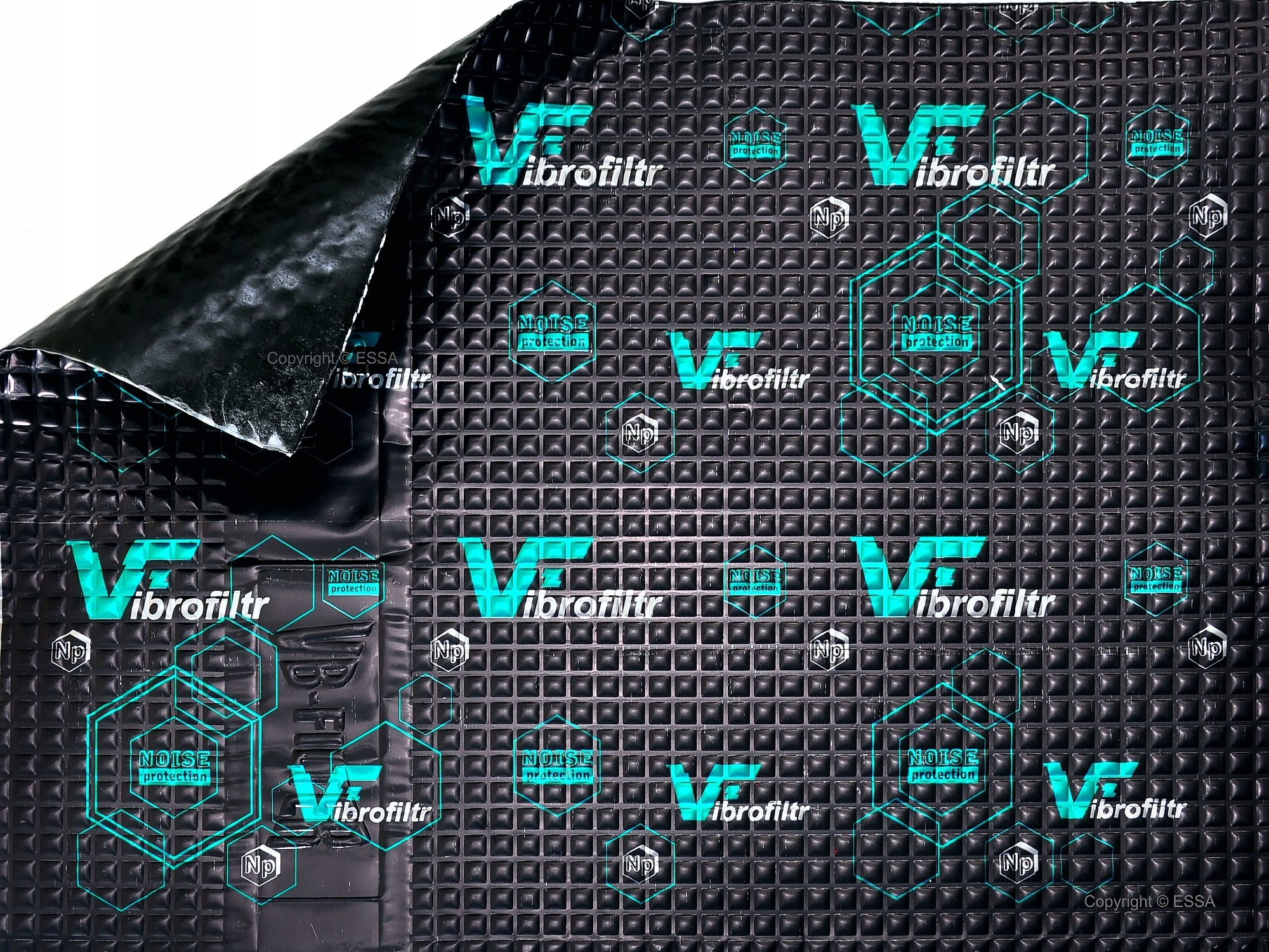 MATA WYGLUSZAJACA BUTYL 1 5mm VIBROFILTR PRO 4 4m2 Car type 4x4 SUV Passenger cars Cargo vans Trucks RVs Buses Undefined