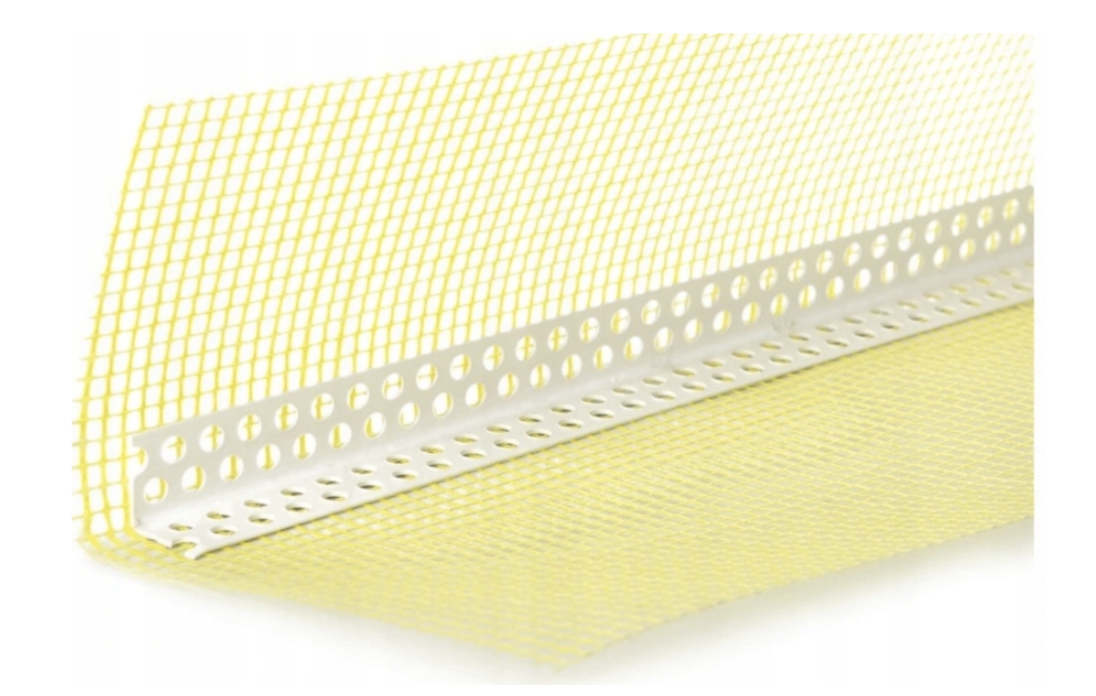 NAROŻNIK LISTWA PCV Z SIATKĄ 7x7 1,5 MB styropian