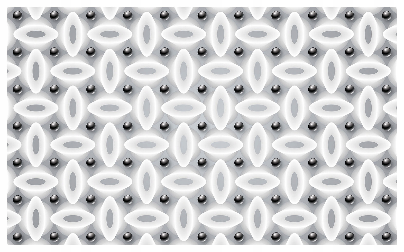 Tapeta Kovový Reliéf Šedé Oválné Geometrické Abstrakce 312x219 lepidlo