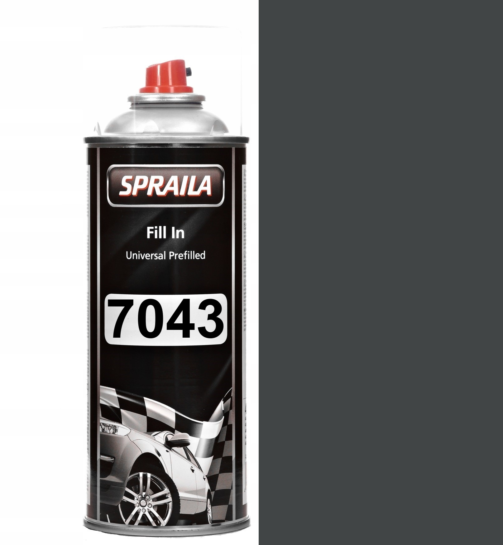 Lakier Farba Do Kaloryferów I Grzejników Ral 7043 Połysk Spray 400 ML