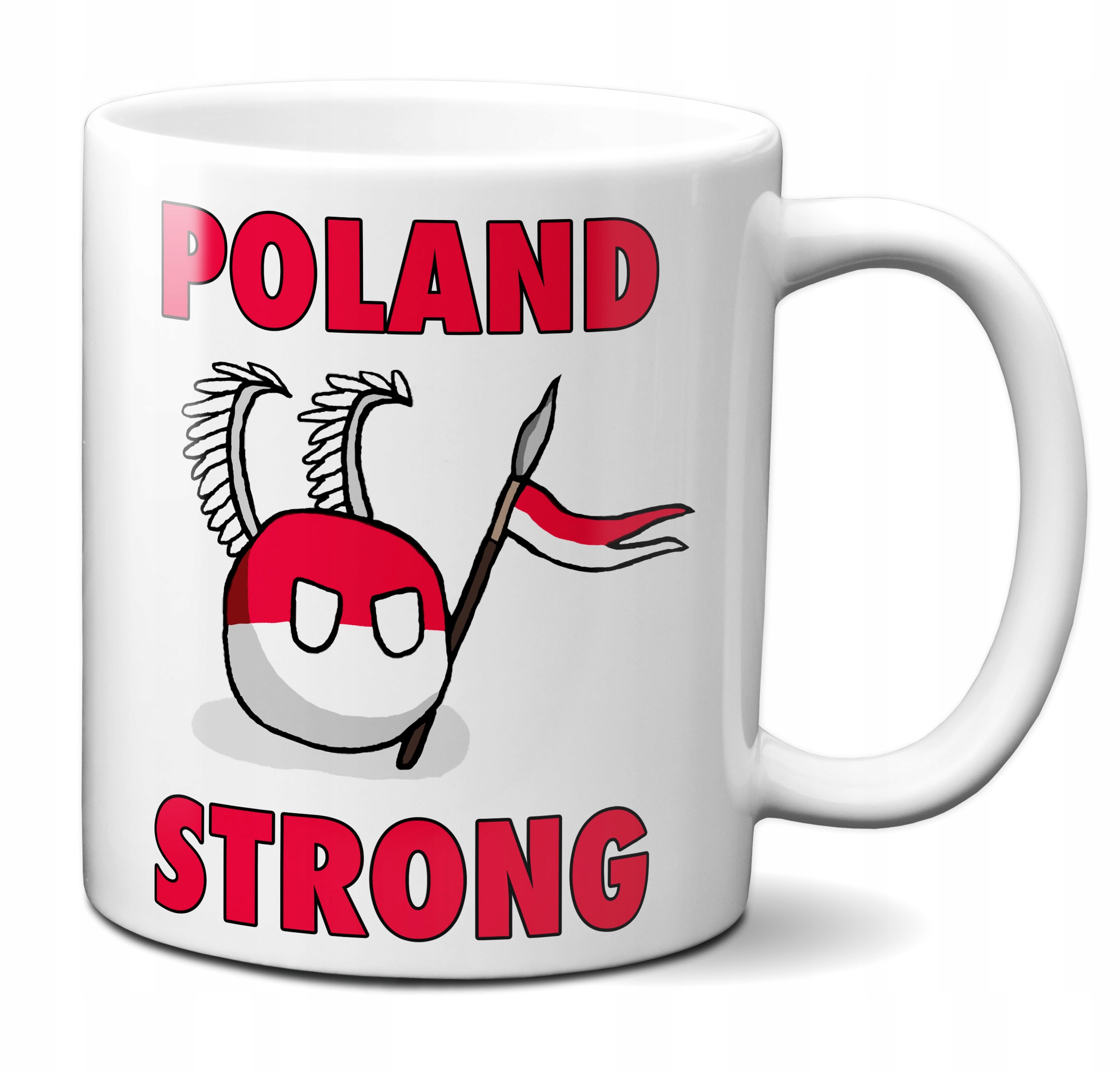 

Kubek Poland Strong Polska Polandball Husaria