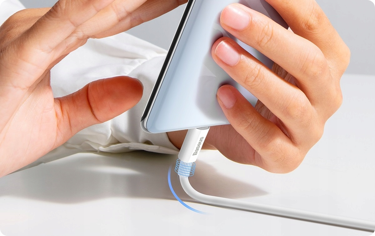 SZYBKI KABEL USB USB-C 65W do SUPERVOOC OPPO REALME ONEPLUS DASH CHARGE Marka Baseus