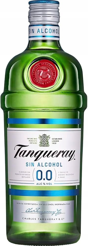 Levně Gin Tanqueray 0% Bez alkoholu 0,7 l