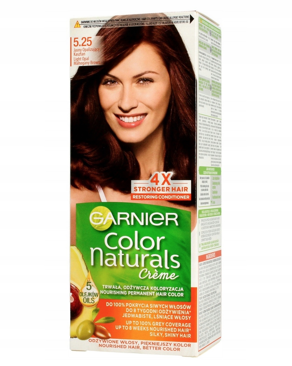 

Farba Garnier Color Jasny Opalizujący Kasztan 5.25