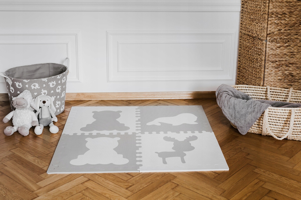 Mata edukacyjna dla dzieci puzzle 106x106 cm Kod producenta cuteshopL-AF_4