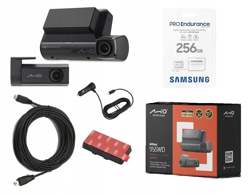 KAMERA SAMOCHODOWA MIO MIVUE 955W DUAL +256GB PRO