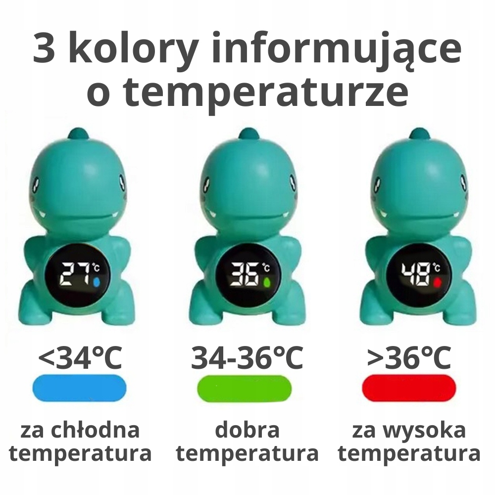 WOOPIE TERMOMETR DO MIERZENIA TEMPERATURY WODY KĄPIELI WANNY NIEBIESKI Kod producenta 52845
