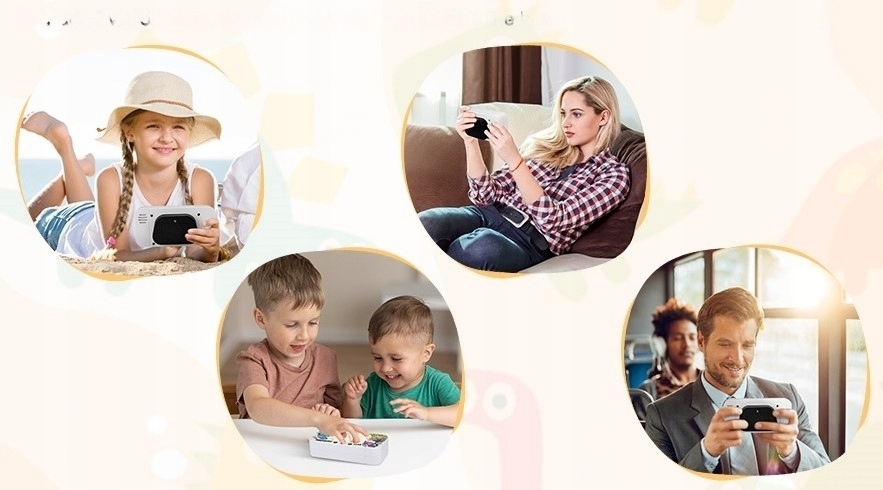 GRA ZRĘCZNOŚCIOWA POP IT ANTYSTRESOWA ELEKTRYCZNA DINOZAURS Model pop_it