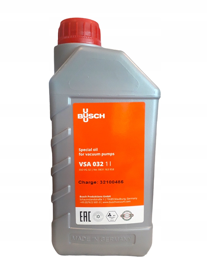 Olej do vákuových čerpadiel Busch Vsa 032 – 1 liter