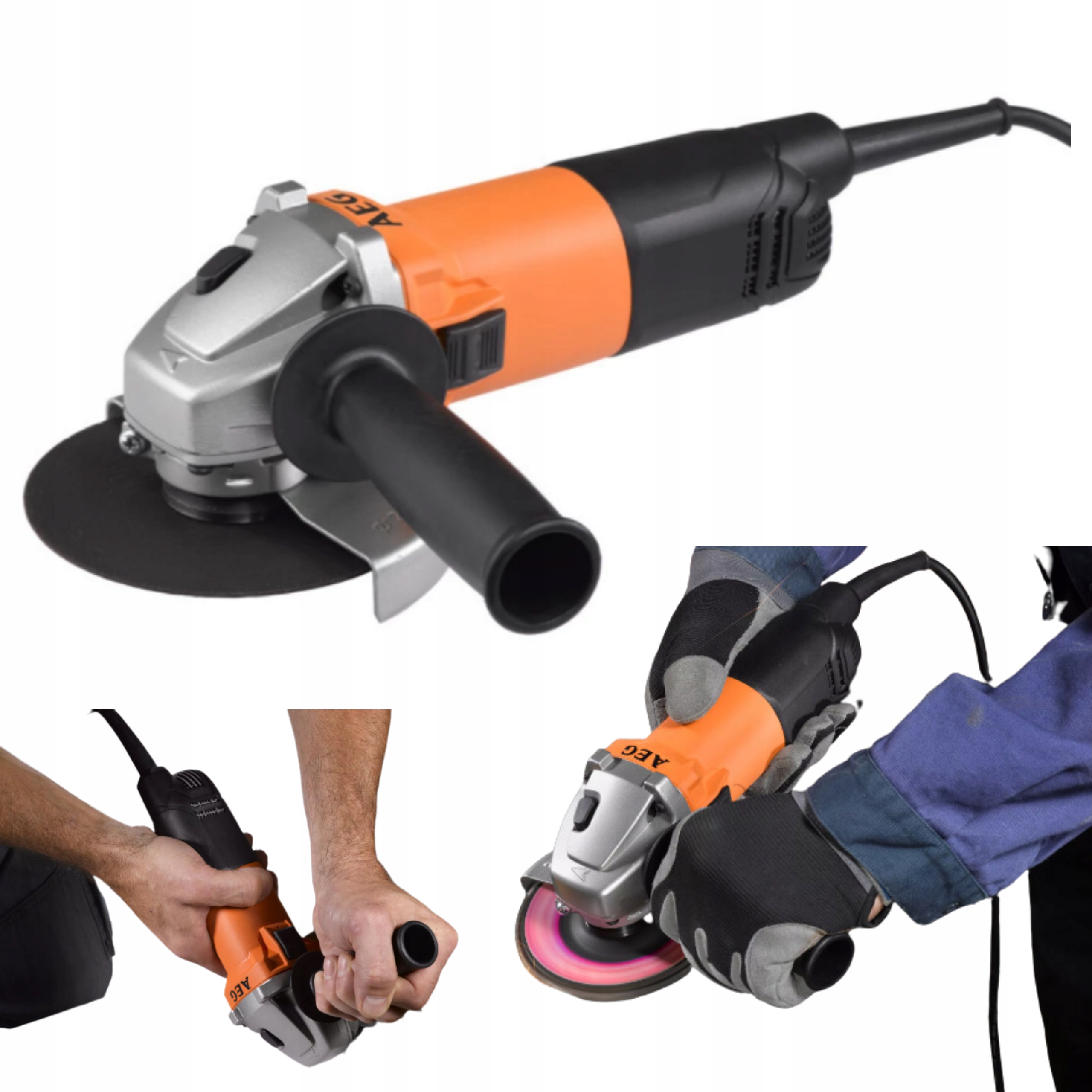 Szlifierka kątowa 115mm Aeg WS-8 4935451293