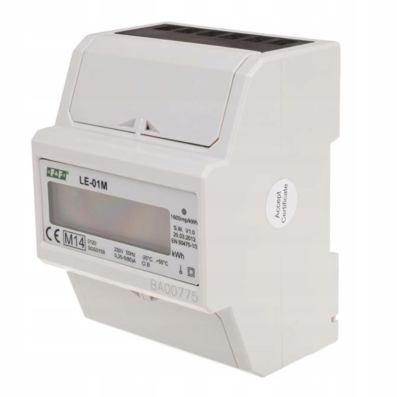 Měřič spotřeby proudu s přenosem dat F&f 4390