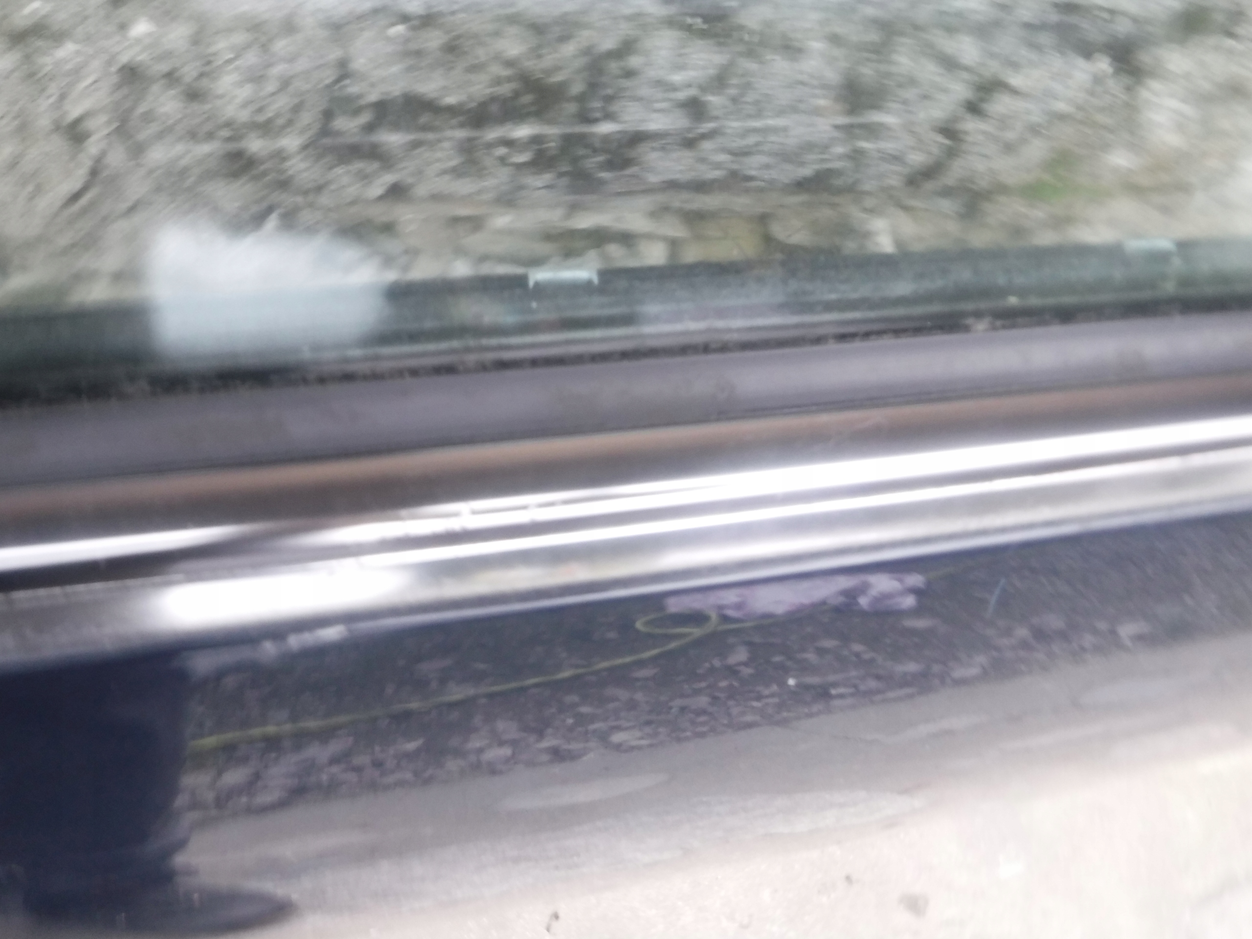mercedes w140 moulding door left front dust