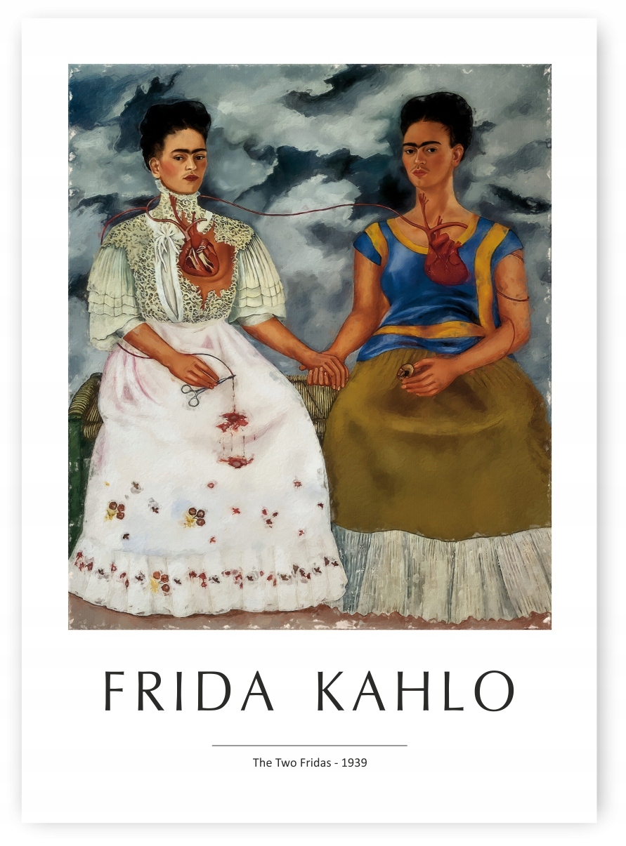 FRIDA KAHLO DWIE FRIDY PLAKAT 21x30 cm #277