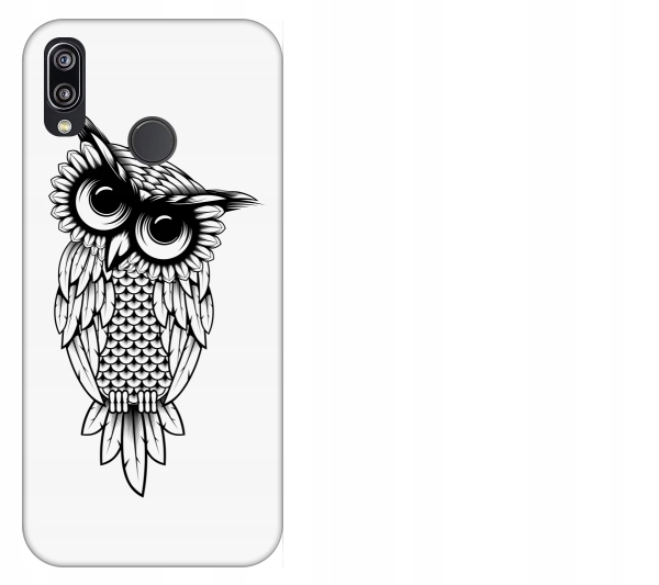 

Etui pokrowiec Huawei P20 Lite Sowa
