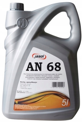 

Jasol An 68 Olej maszynowy op.5l