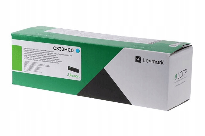 Originálny toner Cyan Lexmark C3326 (C332HC0)