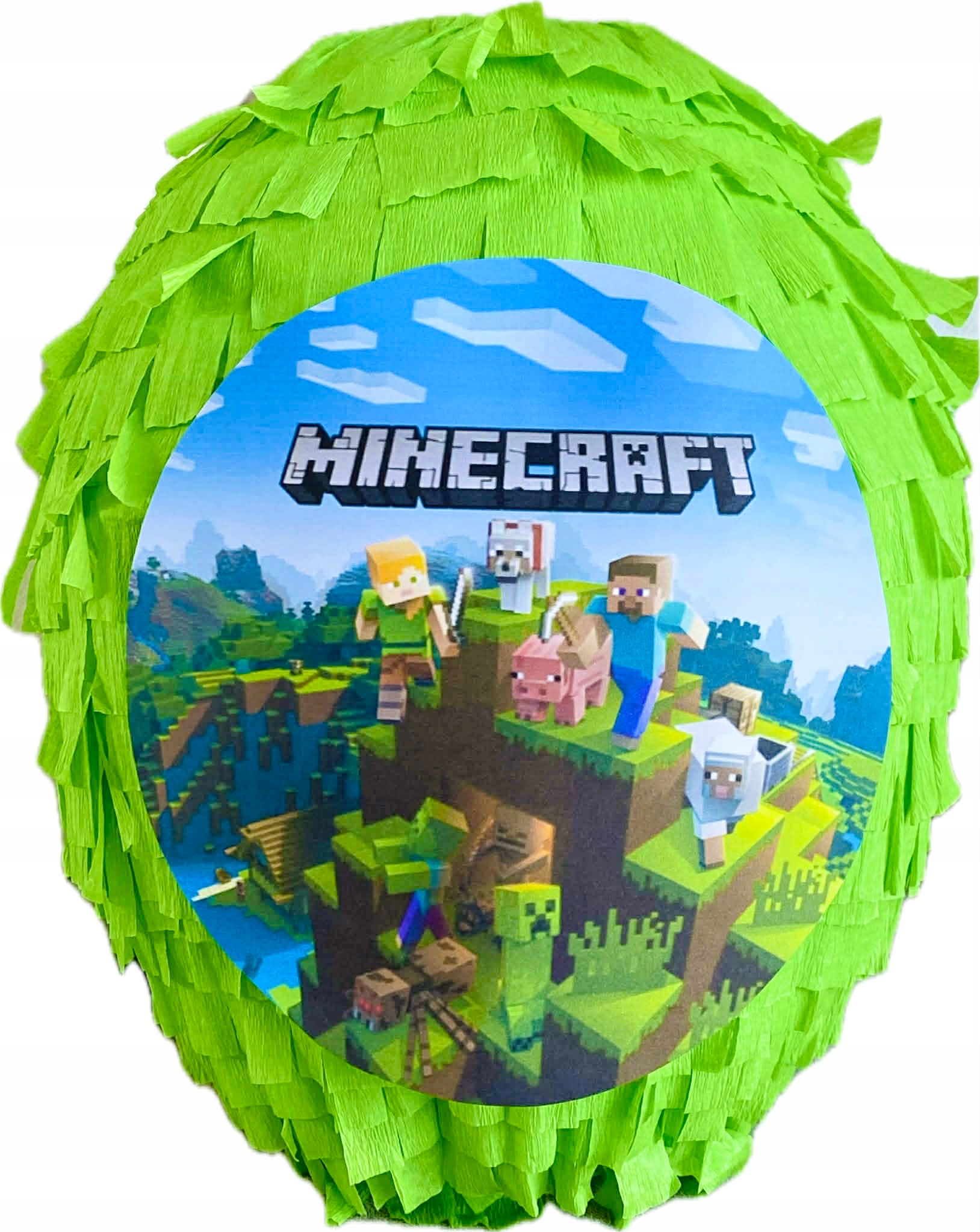 Большая пиньята на день рождения MINECRAFT LEGO XXL 85CM